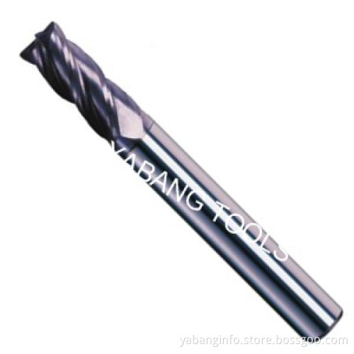 Carbide Corner Radius End Mills (D2R0.5~D12R2mm*4 Flutes)